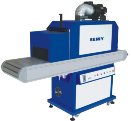 Macchina per la cura UV200RF per contenitori di plastica con cintura in acciaio inossidabile