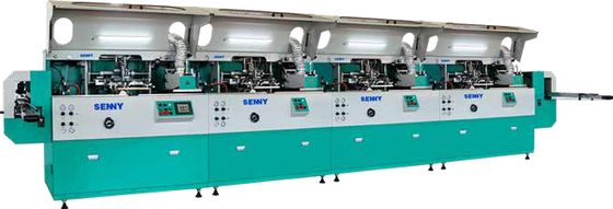 Diversi colori di bottiglia di inchiostro UV stampante a schermo con cura IR 85pcs/min