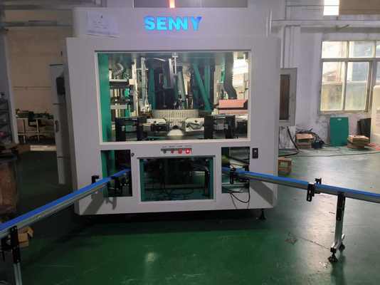 Serigrafia automatica per bottiglie a 1-3 colori con polimerizzazione UV 60 pezzi/min