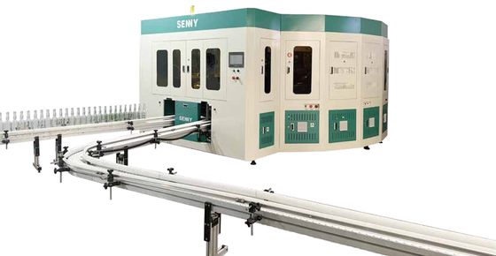 Macchina per stampaggio a caldo in bottiglia di vetro a 6 colori Macchina per stampa su schermo IR+UV