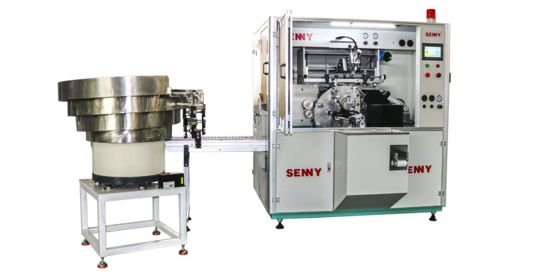 Macchina a schermo completamente automatica per siringhe matite sopracciglia