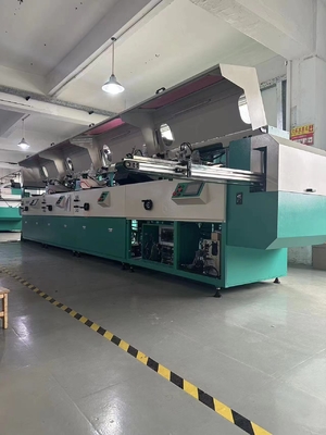 Macchina serigrafica completamente automatica per contenitori in plastica/vetro/metallo 85 pezzi/min