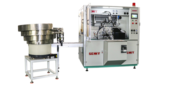 8 Stazione di lavoro 1 Macchina per serigrafia completamente automatica a colori per siringa/matita per sopracciglia