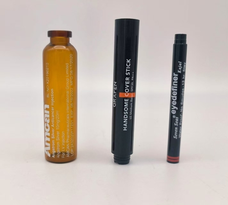 8 Stazione di lavoro 1 Macchina per serigrafia completamente automatica a colori per siringa/matita per sopracciglia