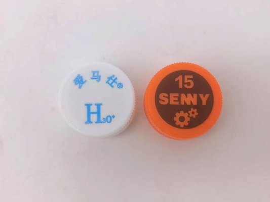 Macchina serigrafica UV automatica a 1 colore per tappi, 50 pezzi/min