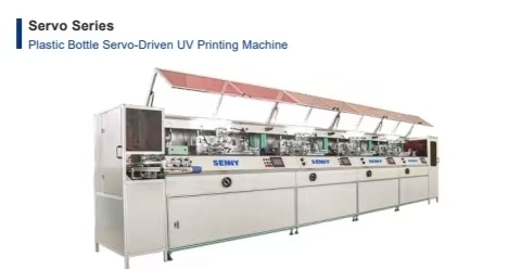 1-8 Color 70 Pcs/Min Servo-driven Bottiglia di plastica UV Stampa macchina
