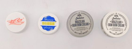 Macchina serigrafica a 1 colore per tappi rotondi nell'industria cosmetica 3000 pezzi/ora.