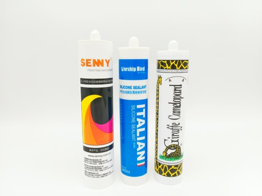 Macchina automatica per la stampa UV su tubi sigillanti a 8 colori, 80 pezzi/min