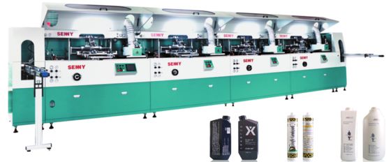 Flame Treatment Machine For Multi-Color UV Screen Printing Hot Stamping Labeling Round Oval Square Bottles