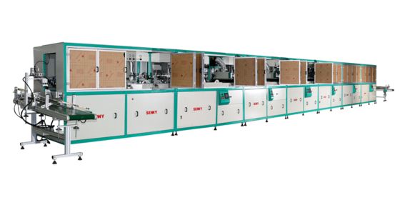 Macchina per stampa UV su secchielli rotondi in plastica da 7-25L, 18 pezzi/min