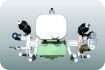 380V 4200pcs/Hr 2 Color Tube Screen Printing Machine per il metallo