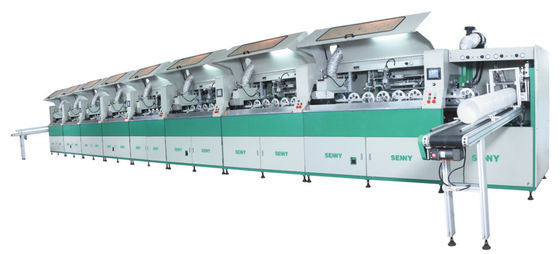 8 stampatrice completamente automatica dello schermo delle stazioni 2000pcs/Hr 600x250mm