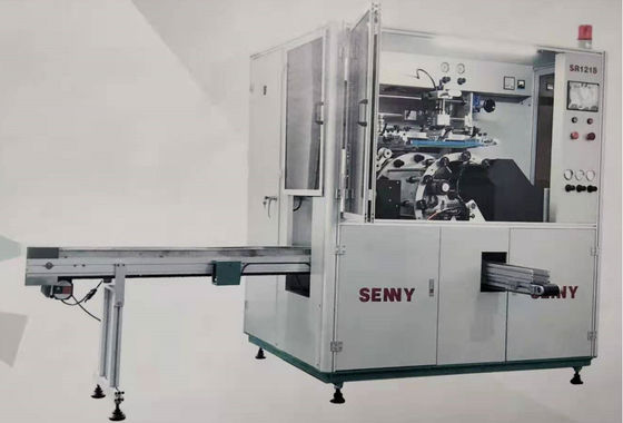 5000pcs/h Macchina per la stampa a schermo completamente automatica 250x150mm per cappuccio