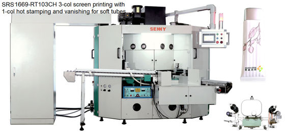 5 stampatrice automatica della stazione 50Hz, 70pcs/Min Silk Screen Equipment