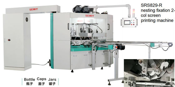 stampatrice multicolore dello schermo 50Hz, 45pcs/Min Rotary Screen Printer