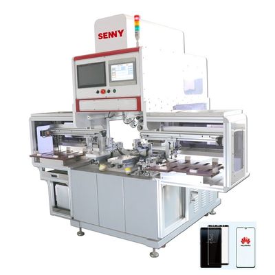 2100pcs/Hr 5 barre macchina di stampa pad automatico per copertura in vetro 3D