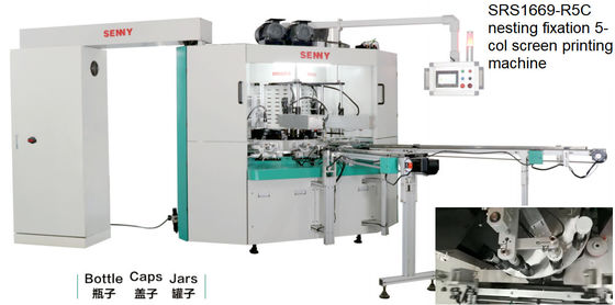 stampatore automatico CE Approved della matrice per serigrafia di colore 2700pcs/Hour 5