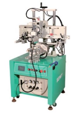 Servo Drive Digital Silk Screen Printing Machine per bottiglie rotonde / ovali