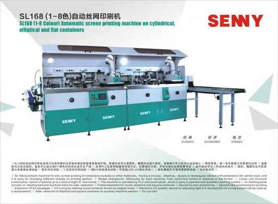 Macchina farmaceutica di serigrafia dell'OEM per i contenitori cilindrici