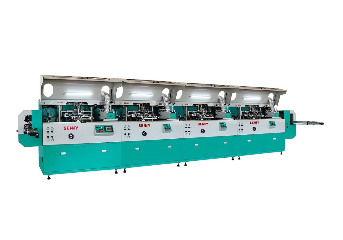 4 colori 300x250mm 6000pcs/hr Macchina di etichettatura automatica per bottiglie