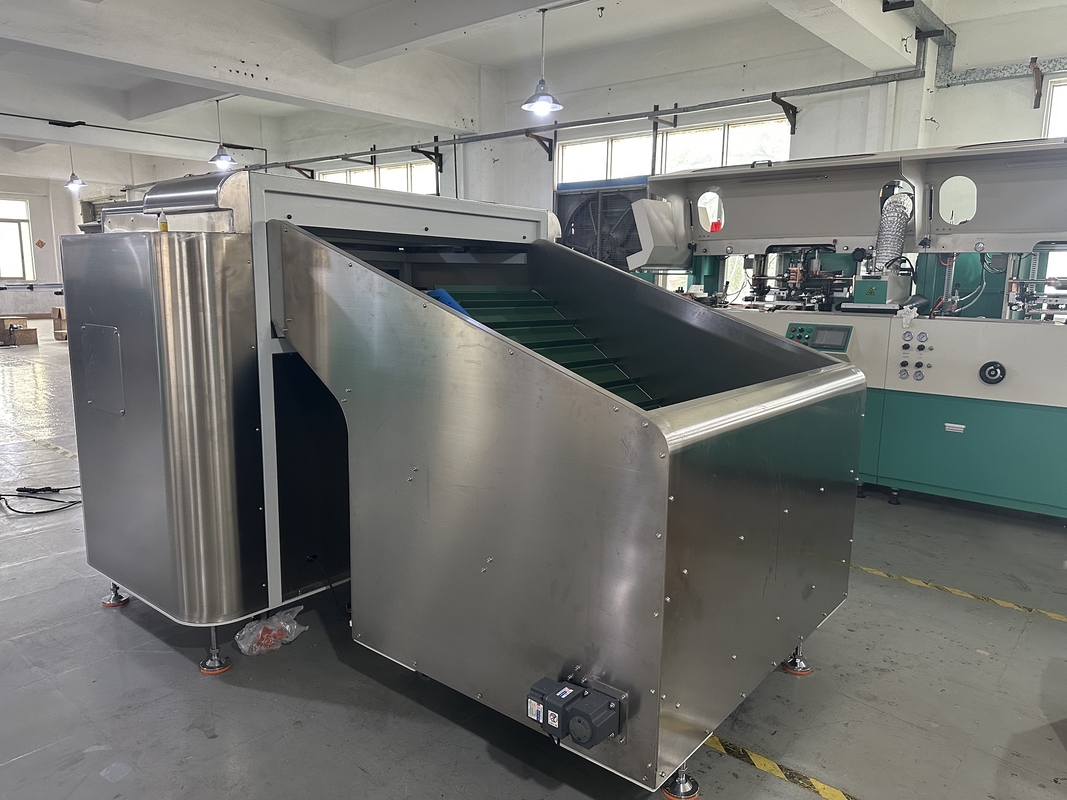 Serigrafia automatica per bottiglie per contenitori cilindrici 100 pezzi/min