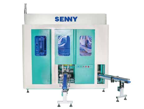 Stampa a caldo su vetro, ceramica e plastica per bottiglie, serigrafia, polimerizzazione LED-UV, 3 colori, 60 pezzi/min