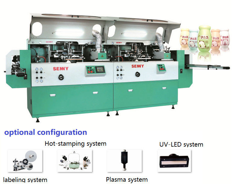 stampatrice automatica dello schermo del cilindro di multi colore 5000pcs/Hr 250x200mm