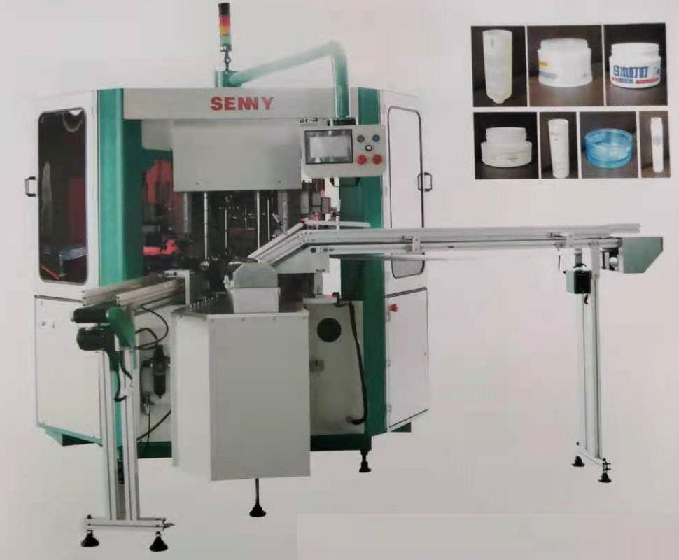 3600pcs/Hr Macchina per la stampa a schermo a tre colori 250x150mm per contenitore di cosmetici