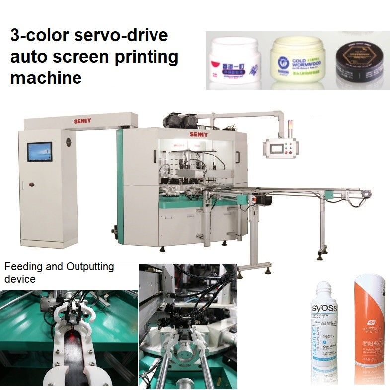 Macchina da stampa a schermo a 3 colori a 60Hz, macchina a schermo a seta automatica a 380V