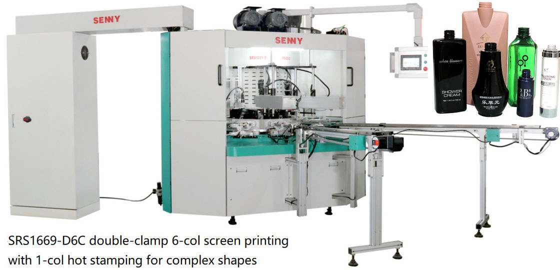 6 iso della stazione 25pcs/Min Multicolor Screen Printing Machine per il cappuccio