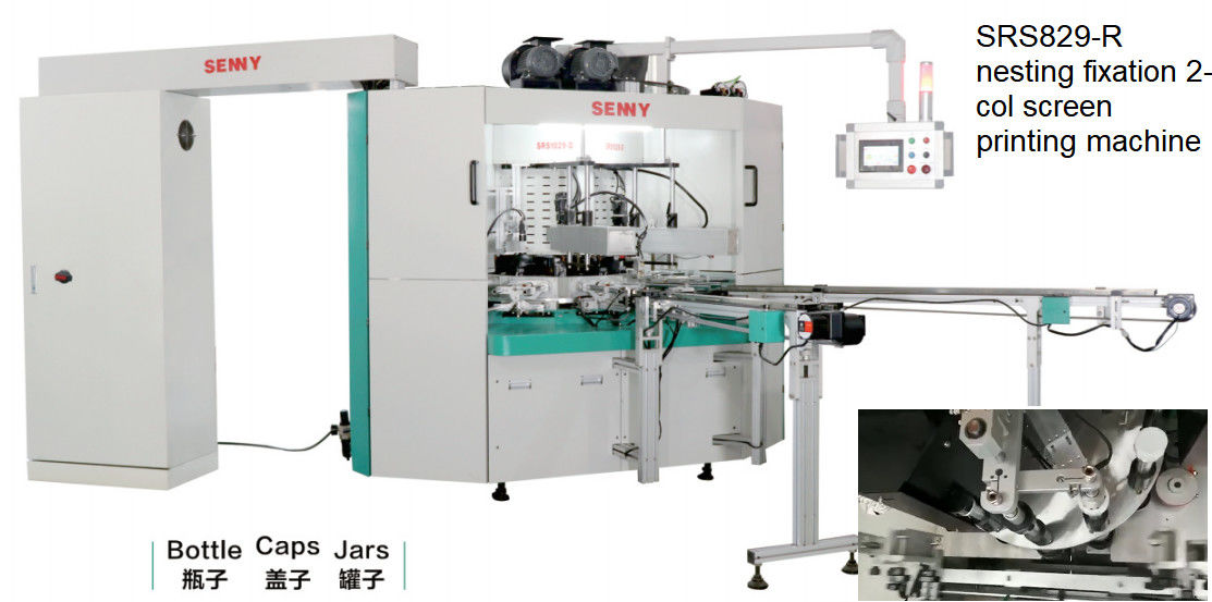 stampatrice multicolore dello schermo 50Hz, 45pcs/Min Rotary Screen Printer