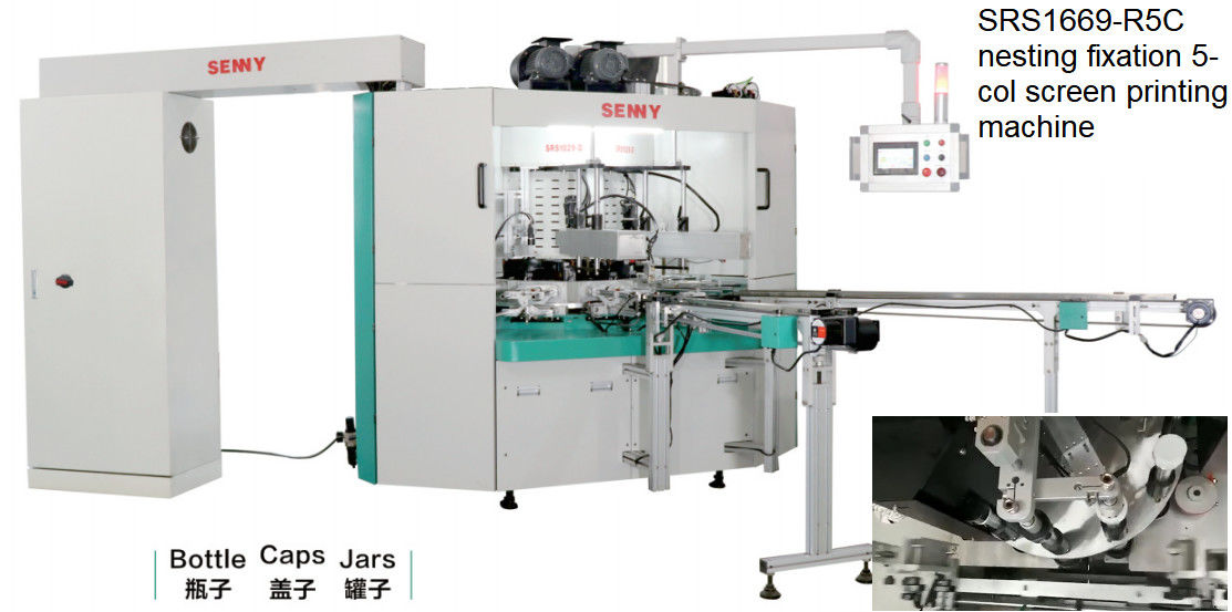 stampatore automatico CE Approved della matrice per serigrafia di colore 2700pcs/Hour 5