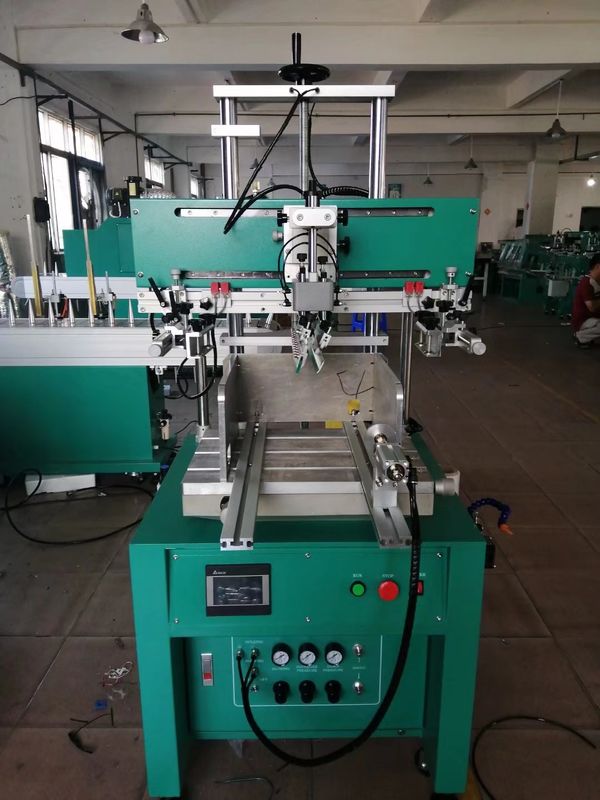 1000pcs/h Pneumatica Multi Colors Flat Screen Printing Machine Certificata SGS