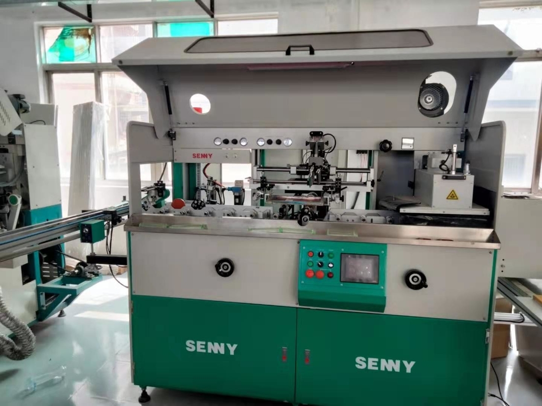 100pcs/Min UV Curing Multicolor Screen Printing Machine Automatica