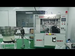 Apparecchiature per la stampa a schermo a canna di siringa