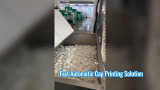 Macchina per la stampa a tappi completamente automatica