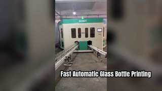 Macchina completamente automatica CNC per bottiglie di vetro